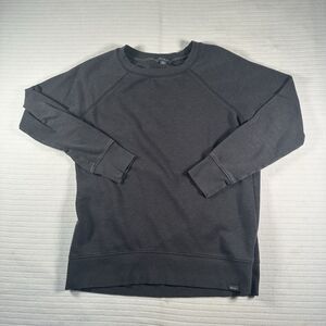 Eddie Bauer Men’s Medium Gray Sweatshirt Crew Neck Pullover Long Sleeve Casual
